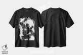 تیشرت مشکی طرح دار پتفایندر، هنر دیجیتال اثر دورو آرت | فروشگاه ایماژ
