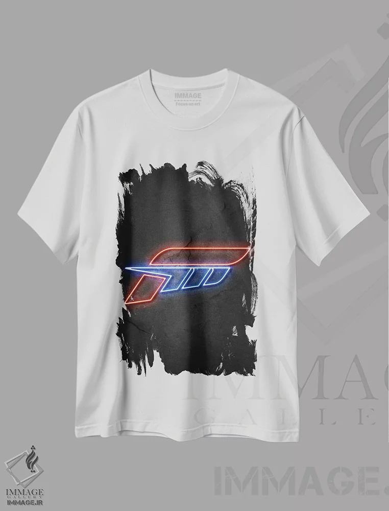 تیشرت سفید طرح دار فورزا، هنر دیجیتال اثر دورو آرت | immage.ir
