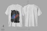 تیشرت سفید طرح دار گران توریسمو، هنر دیجیتال اثر دورو آرت | immage.ir