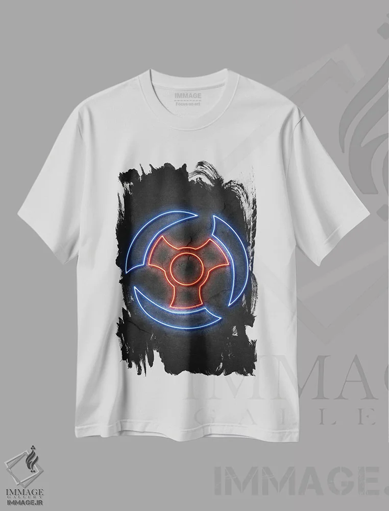 تیشرت سفید طرح دار شوریکن، تزئینی اثر دورو آرت | immage.ir