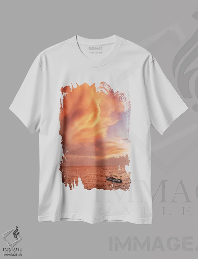 تیشرت سفید طرح دار ماجراجویی جامائیکایی، مدیوم اثر دیو بومن | immage.ir