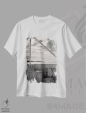 تیشرت سفید طرح دار نرده، عکاسی سیاه و سفید اثر دیو بومن | immage.ir