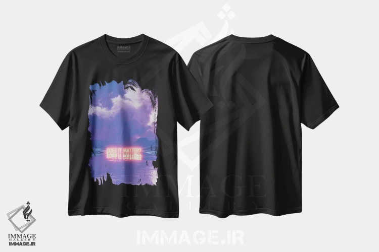 تیشرت مشکی طرح دار مهم است؟، دکوراسیون جایگزین اثر داوانش آتری | فروشگاه ایماژ