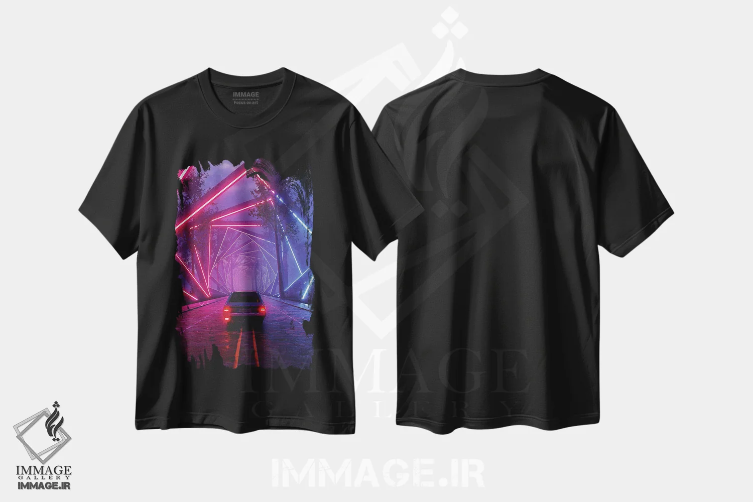 تیشرت مشکی طرح دار رانندگی، دکوراسیون جایگزین اثر داوانش آتری | immage.ir