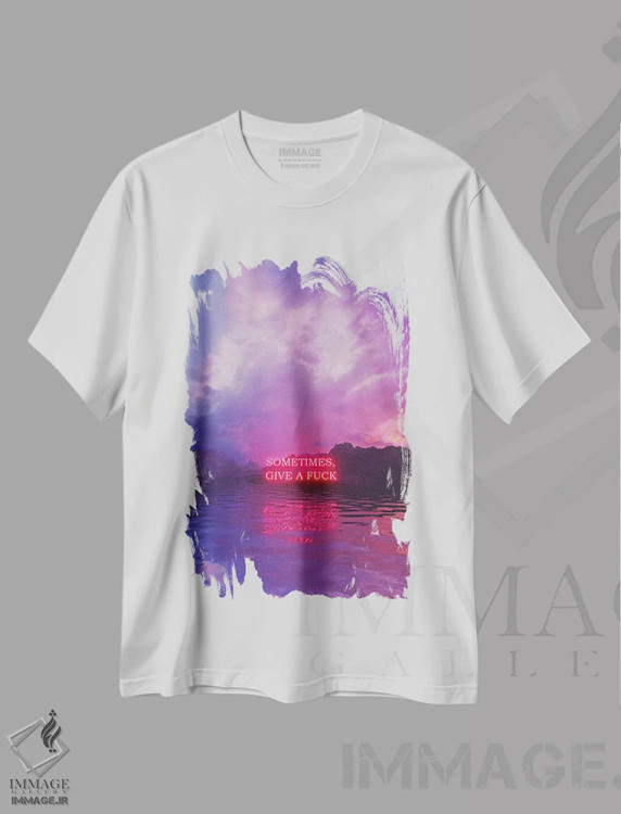 تیشرت سفید طرح دار عینیت، دکوراسیون جایگزین اثر داوانش آتری | immage.ir