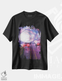 تیشرت مشکی طرح دار سفر، دکوراسیون جایگزین اثر داوانش آتری | فروشگاه ایماژ