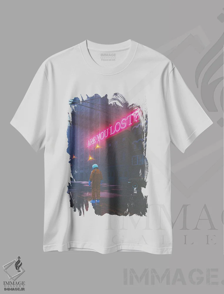تیشرت سفید طرح دار گم شدی؟، دکوراسیون جایگزین اثر داوانش آتری | immage.ir