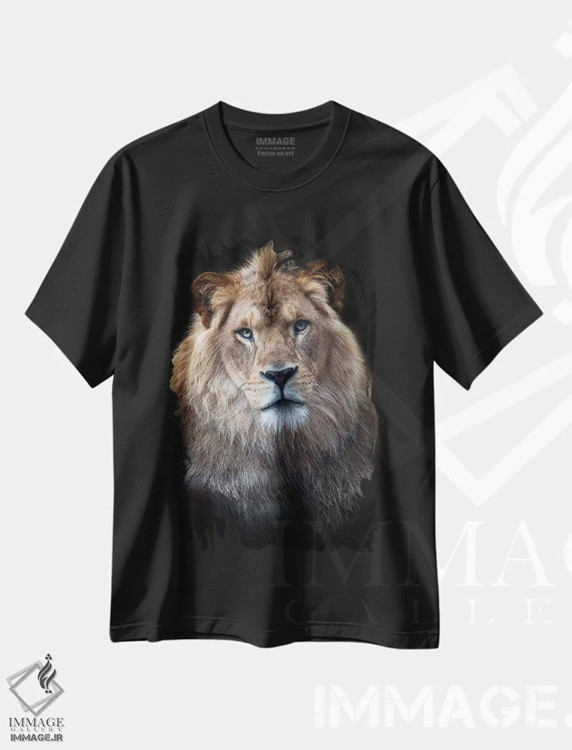 تیشرت مشکی طرح دار ندی دی، هنر فاخر معاصر اثر دیوید وولَن | فروشگاه ایماژ