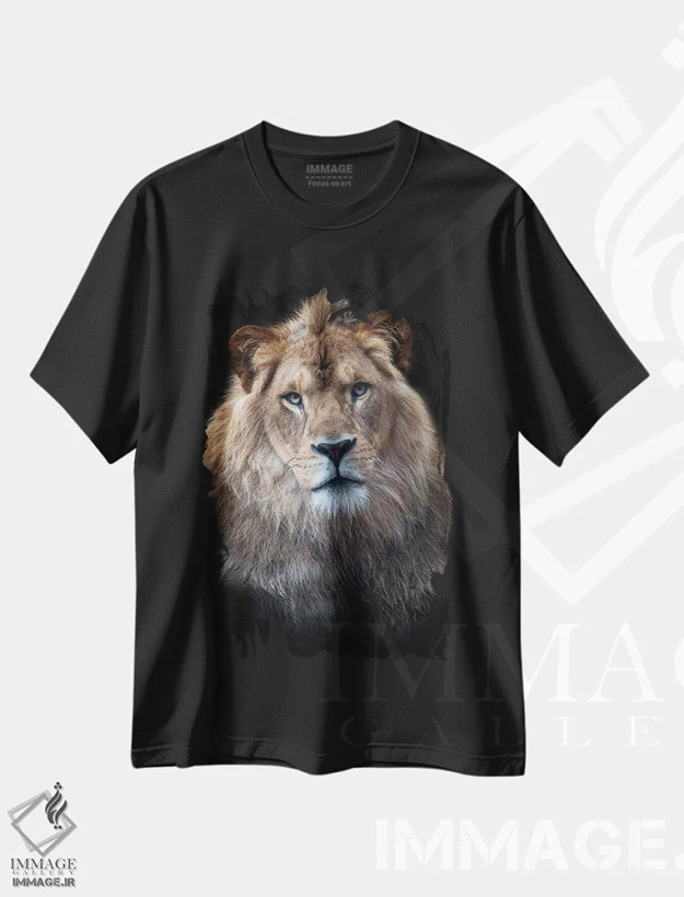 تیشرت مشکی طرح دار ندی دی، هنر فاخر معاصر اثر دیوید وولَن | فروشگاه ایماژ