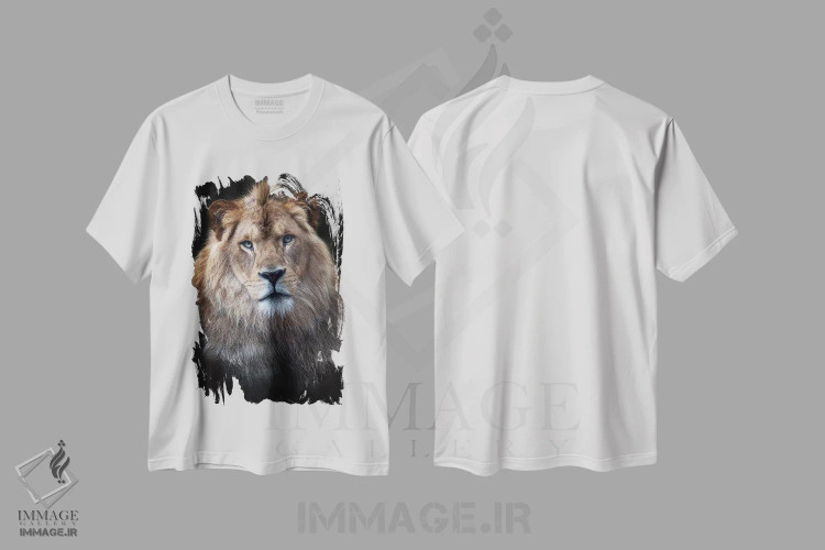 تیشرت سفید طرح دار ندی دی، هنر فاخر معاصر اثر دیوید وولَن | immage.ir
