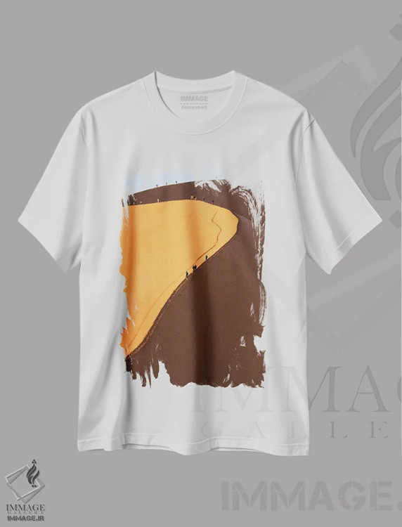 تیشرت سفید طرح دار آثار دبورا وینچستر - فروشگاه ایماژ