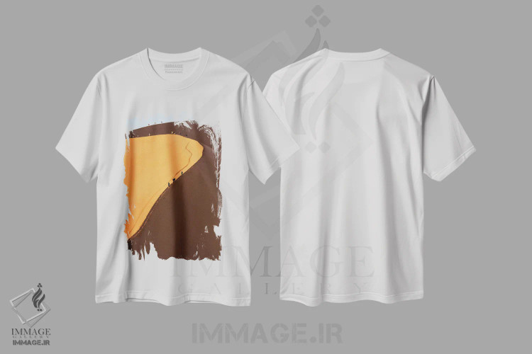 تیشرت سفید طرح دار آثار دبورا وینچستر - فروشگاه ایماژ