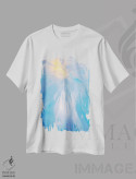 تیشرت سفید طرح دار یخین داغ، مدیوم اثر دارن وایت فوتوگرافی | فروشگاه ایماژ