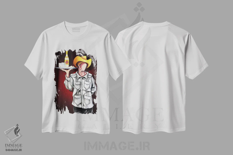 تیشرت سفید طرح دار باشگاه هاوانا، هنر فاخر معاصر اثر دیکسی میگز | فروشگاه ایماژ