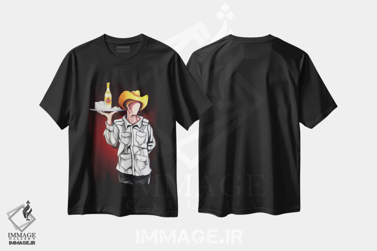 تیشرت مشکی طرح دار باشگاه هاوانا، هنر فاخر معاصر اثر دیکسی میگز | immage.ir