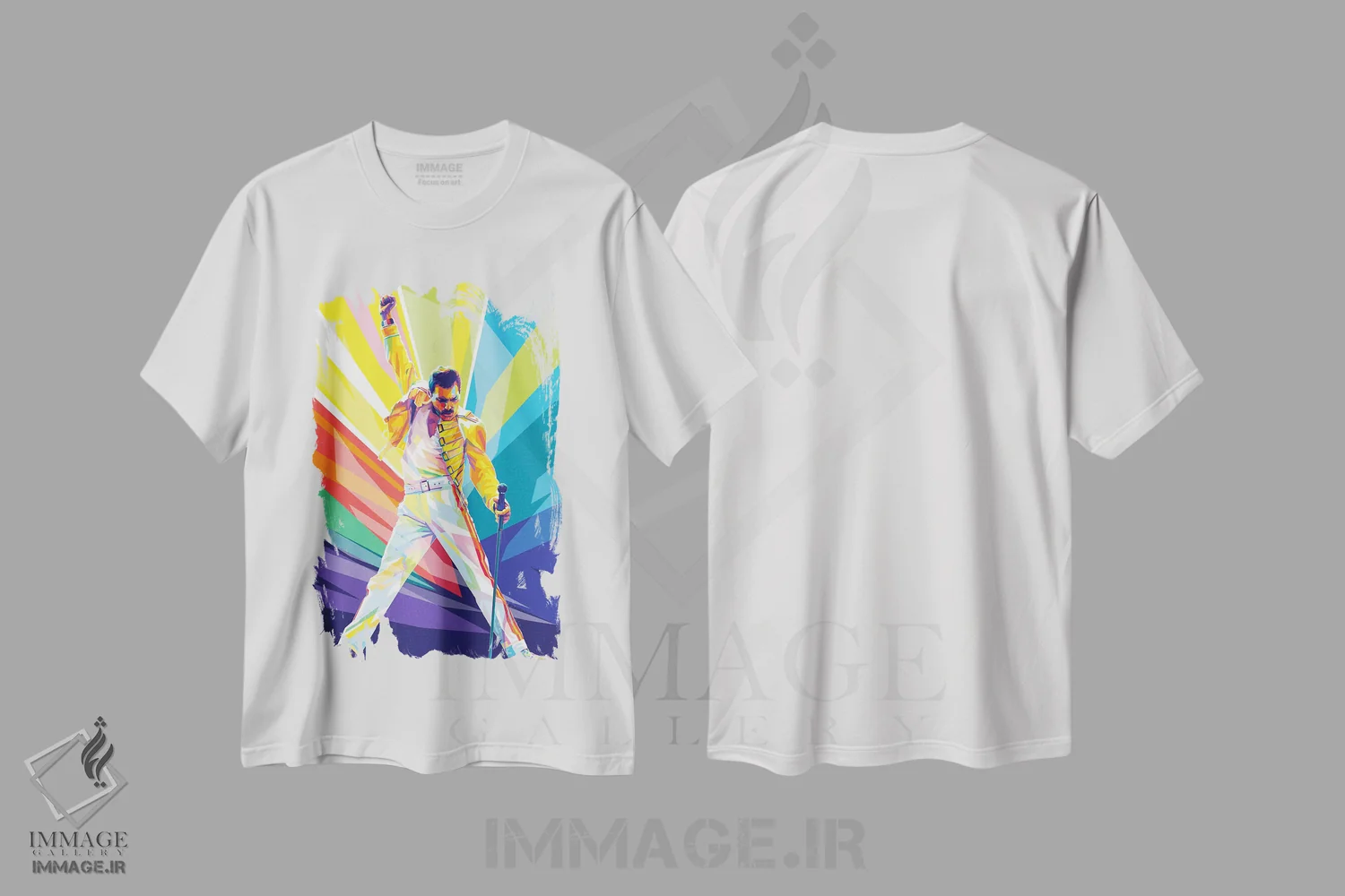 تیشرت سفید طرح دار آره فردی..!!، هنر دیجیتال اثر دایات بانگای | immage.ir