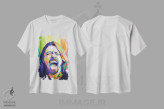 تیشرت سفید طرح دار دیو گرول ۱، هنر دیجیتال اثر دایات بانگای | فروشگاه ایماژ