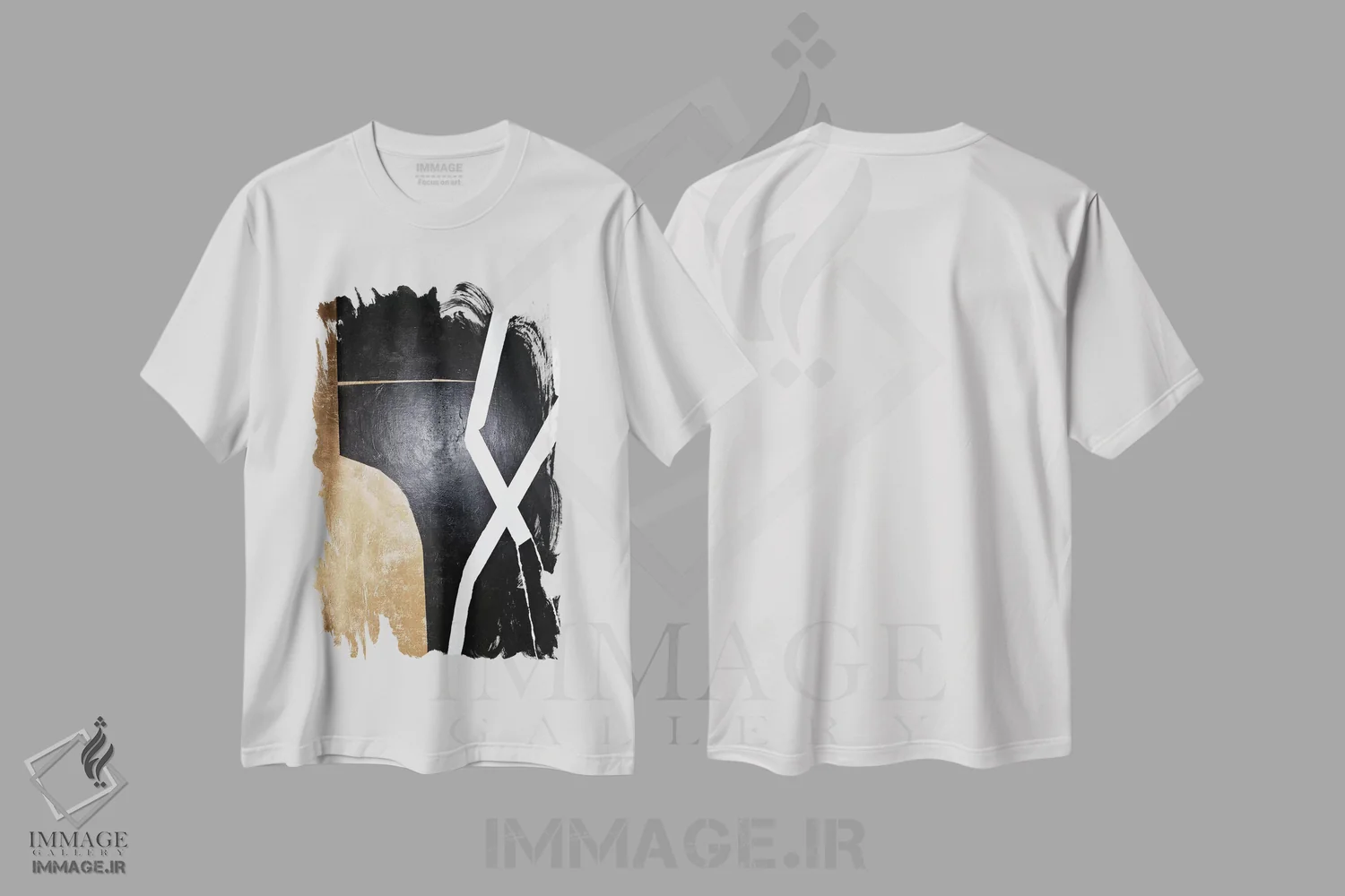 تیشرت سفید طرح دار فیگورها اثر رادیانا کریستوا | immage.ir
