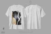 تیشرت سفید طرح دار فیگورها اثر رادیانا کریستوا | immage.ir
