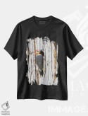 تیشرت مشکی طرح دار آثار الیزابت بوم - فروشگاه ایماژ
