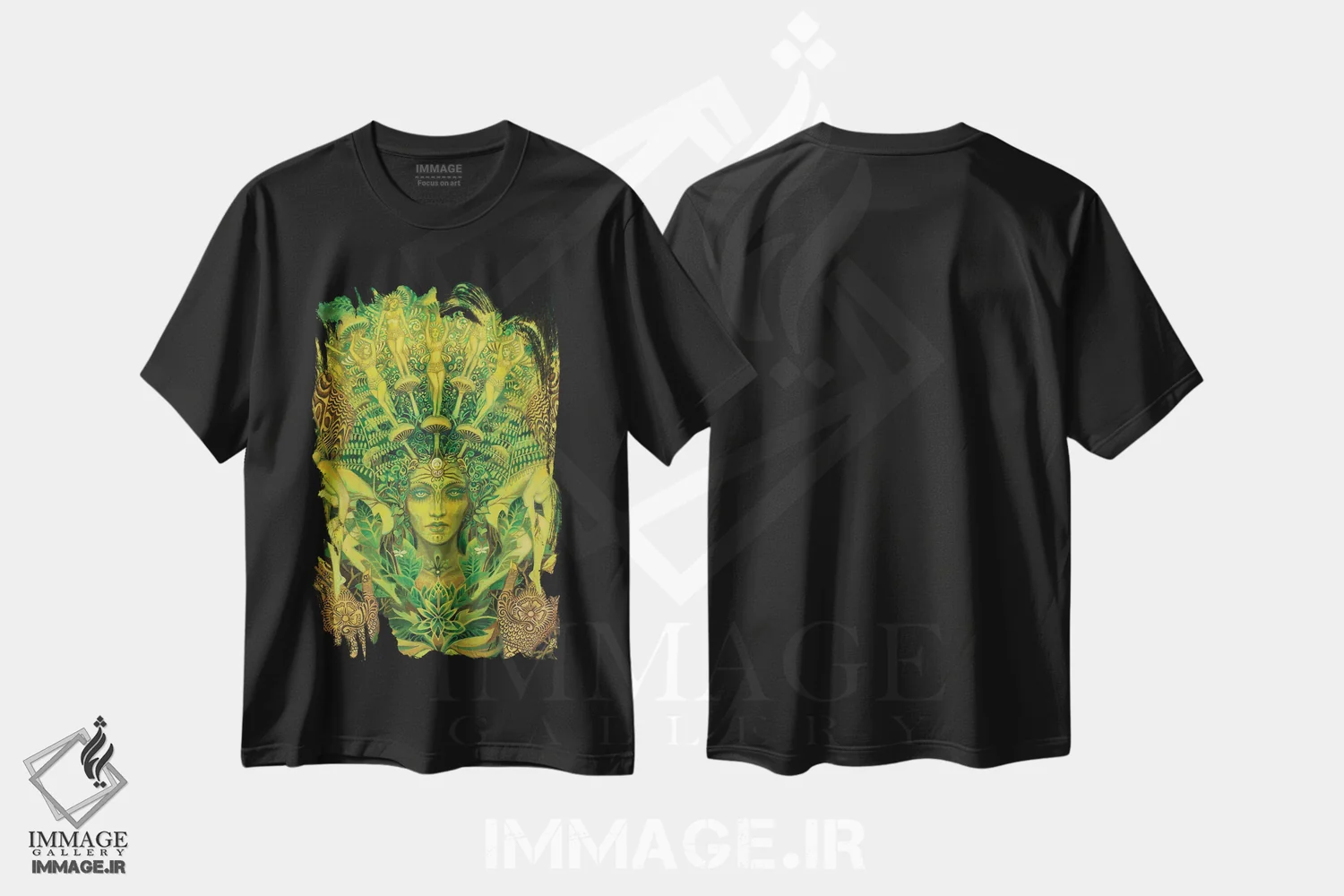 تیشرت مشکی طرح دار درایاد، دکوراسیون جایگزین اثر امیلی بالیوت | immage.ir