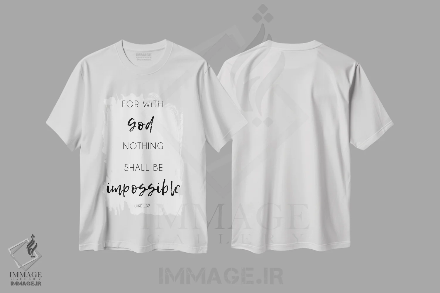 تیشرت سفید طرح دار لوک، دکور روستایی اثر ارین کلارک | immage.ir