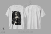 تیشرت سفید طرح دار رنسانس راک، دکوراسیون جایگزین اثر انکل دیکا | فروشگاه ایماژ