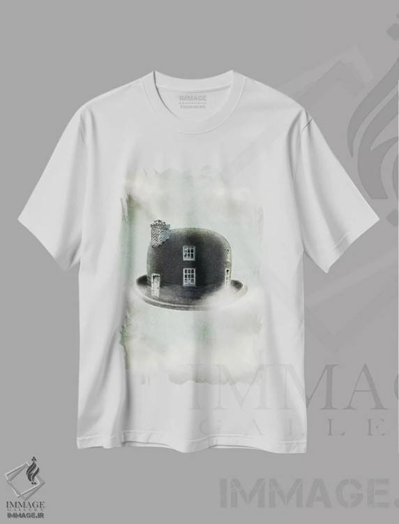تیشرت سفید طرح دار خواب بین اثر اریک فن | immage.ir