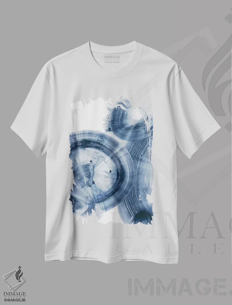 تیشرت سفید طرح دار کوازارها IV اثر اتان هارپر | فروشگاه ایماژ