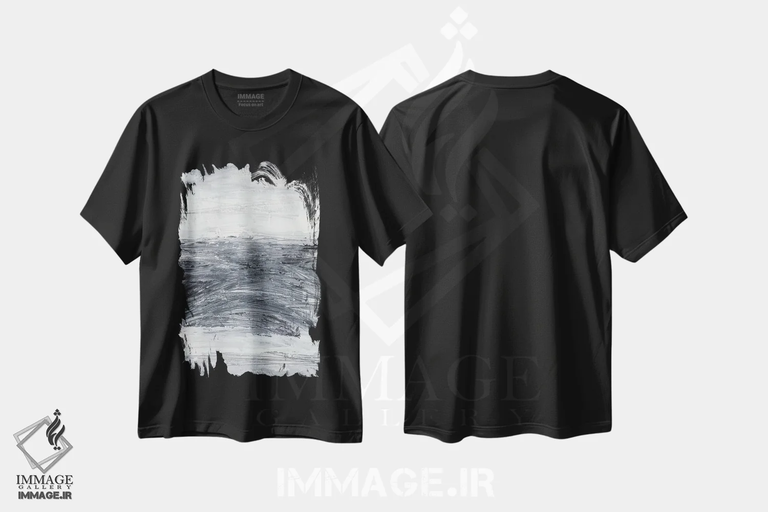 تیشرت مشکی طرح دار هادی بودن II اثر اتان هارپر | فروشگاه ایماژ