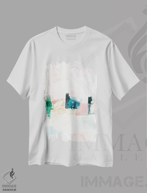 تیشرت سفید طرح دار آبنبات آدامس بادکنکی I اثر اتان هارپر | immage.ir