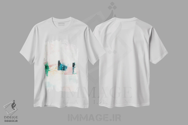 تیشرت سفید طرح دار آبنبات آدامس بادکنکی I اثر اتان هارپر | immage.ir