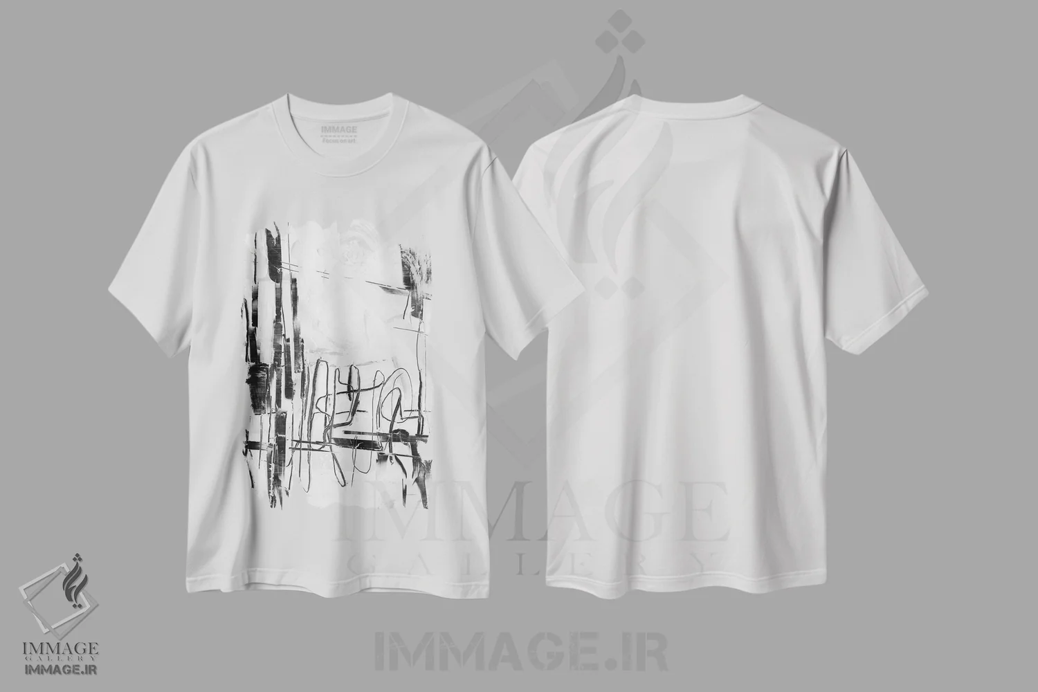 تیشرت سفید طرح دار طوفان قطبی I اثر اتان هارپر | immage.ir