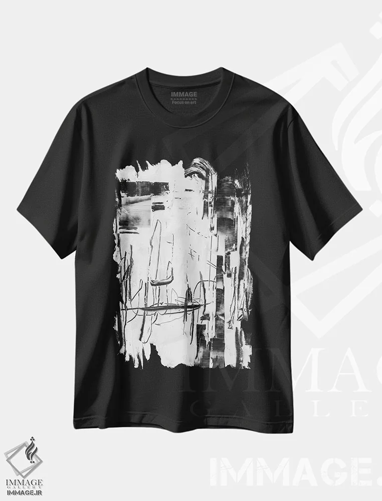 تیشرت مشکی طرح دار طوفان قطبی II اثر اتان هارپر | immage.ir