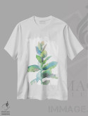 تیشرت سفید طرح دار گیاه گوشتی، دکور معاصر اثر اکاترینا پریسیچ | immage.ir