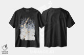تیشرت مشکی طرح دار آثار الیزابت فردریکسون - فروشگاه ایماژ