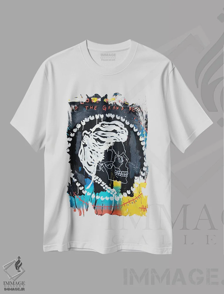 تیشرت سفید طرح دار عشق و سنت، دکوراسیون جایگزین اثر اددی لاو | immage.ir