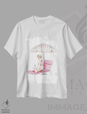 تیشرت سفید طرح دار مرلین در تفریحگاه، دکور ساحلی اثر الزا فوچه | immage.ir