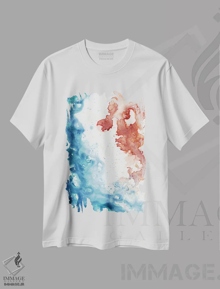 تیشرت سفید طرح دار کریزوکولا و جاسپر اثر امیلی ماگون | فروشگاه ایماژ
