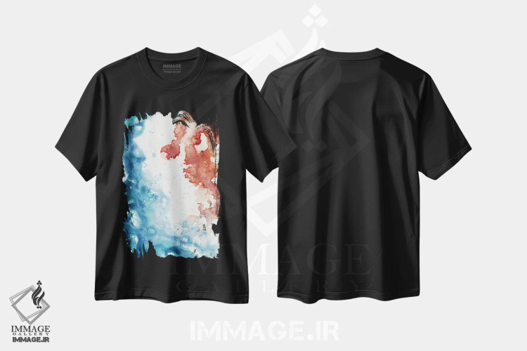 تیشرت مشکی طرح دار کریزوکولا و جاسپر اثر امیلی ماگون | immage.ir