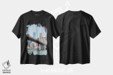 تیشرت مشکی طرح دار حس وحال نیویورک، مدیوم اثر مانجیک پیکچرز | فروشگاه ایماژ