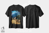 تیشرت مشکی طرح دار چشم انداز هیمالیا، مدیوم اثر مانجیک پیکچرز | فروشگاه ایماژ
