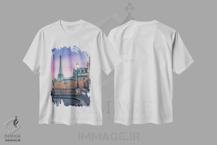 تیشرت سفید طرح دار پاسی، مدیوم اثر مانجیک پیکچرز | فروشگاه ایماژ