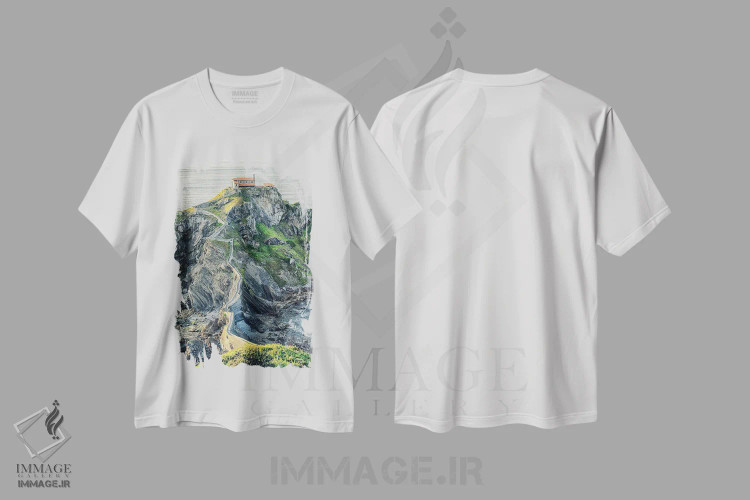 تیشرت سفید طرح دار سن خوان، مدیوم اثر مانجیک پیکچرز | immage.ir
