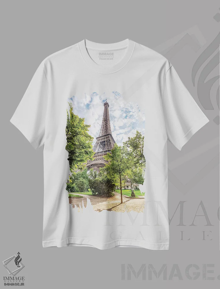 تیشرت سفید طرح دار شان دو مارس، مدیوم اثر مانجیک پیکچرز | immage.ir