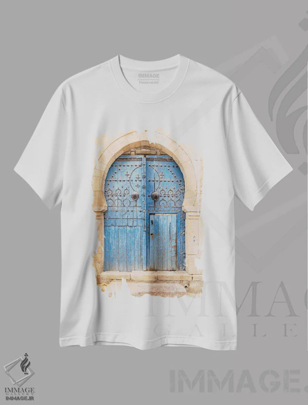 تیشرت سفید طرح دار آثار امیلی ام ویلسون - immage.ir