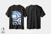 تیشرت مشکی طرح دار الکتریکی اثر ان شیپ | immage.ir