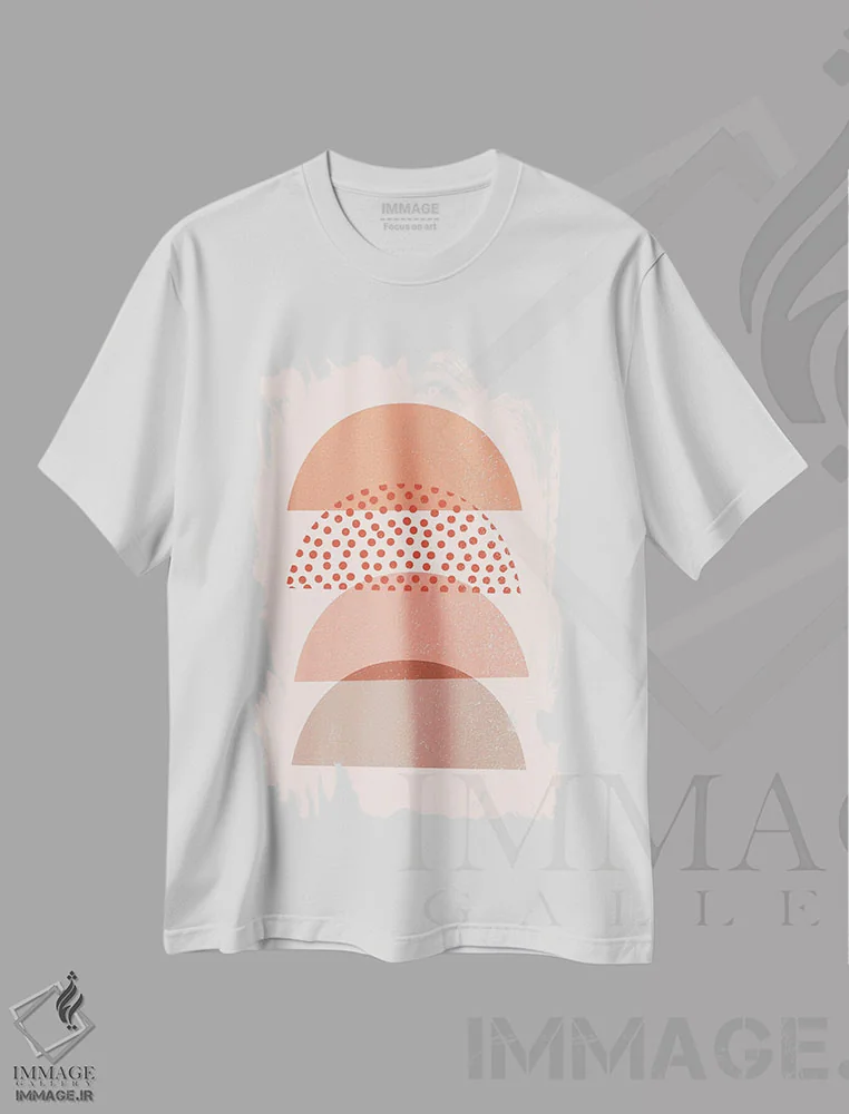 تیشرت سفید طرح دار کالبدشناسی یک هندوانه اثر ان شیپ | فروشگاه ایماژ