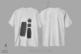 تیشرت سفید طرح دار آثار سرعت ۲ اثر ان شیپ | immage.ir