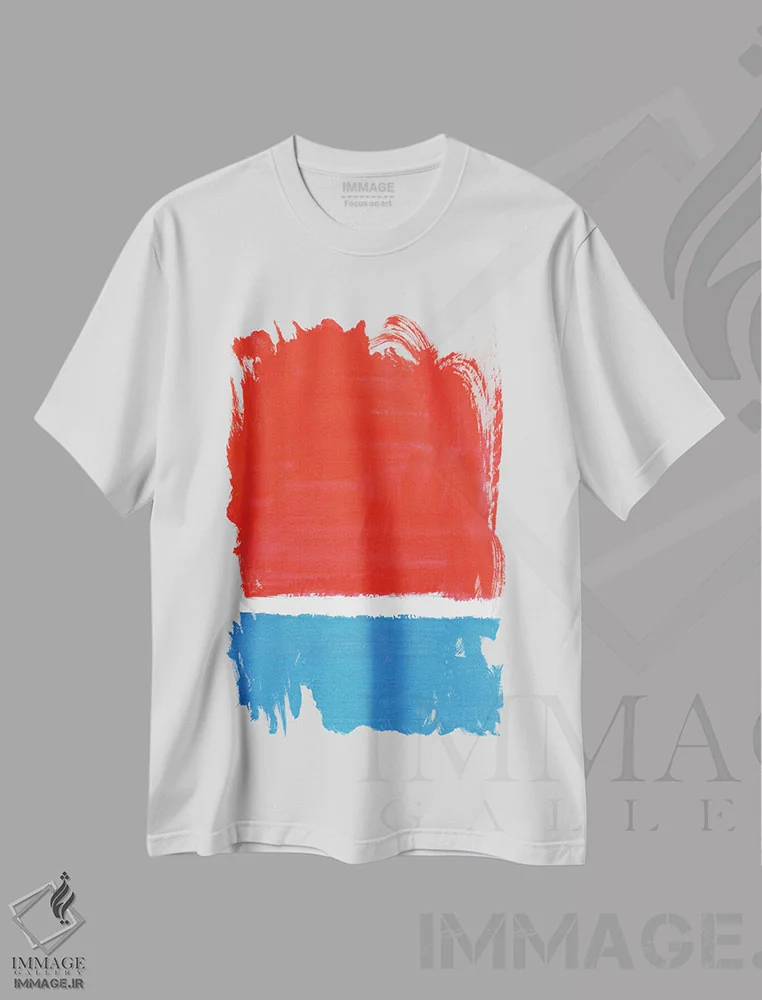 تیشرت سفید طرح دار لو لو کاشارل اثر ان شیپ | فروشگاه ایماژ